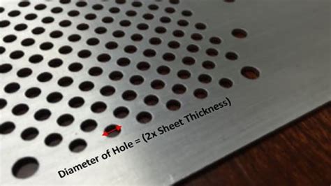 sheet metal minimum hole to edge distance|sheet metal extruded hole design.